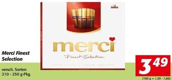 Nah&Frisch Merci Finest Selection 210-250 g Angebot