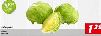 Nah&Frisch Eisbergsalat Angebot