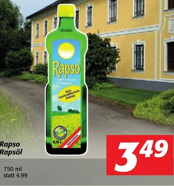Strasser Markt Rapso Rapsöl 750 ml Angebot