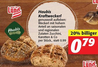 Strasser Markt Haubis Kraftweckerl Angebot