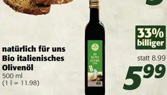 Strasser Markt Natürlich Für Uns Bio Italienisches Olivenöl 500 ml Angebot