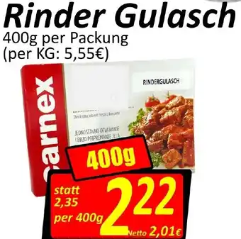 Wurstico Rinder Gulasch 400g Angebot