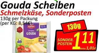 Wurstico Gouda Scheiben 130g Angebot