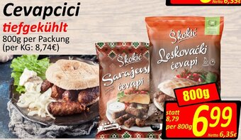 Wurstico Cevapcici 800g Angebot