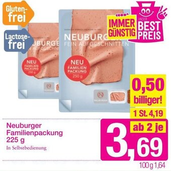 Sutterlüty Neuburger Familienpackung 225 g Angebot