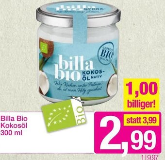 Sutterlüty Billa Bio Kokosöl 300 ml Angebot