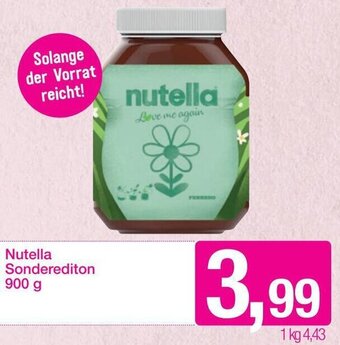 Sutterlüty Nutella Sonderediton 900 g Angebot
