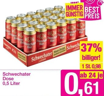 Sutterlüty Schwechater Dose 0,5 Liter Angebot