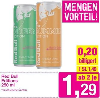 Sutterlüty Red Bull Editions 250 ml Angebot