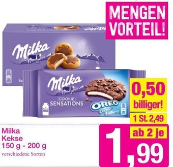 Sutterlüty Milka Kekse 150 g- 200 g Angebot
