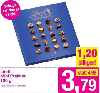 Sutterlüty Lindt Mini Pralinen 100 g Angebot