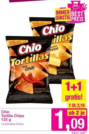 Sutterlüty Chio Tortilla Chips 125g Angebot