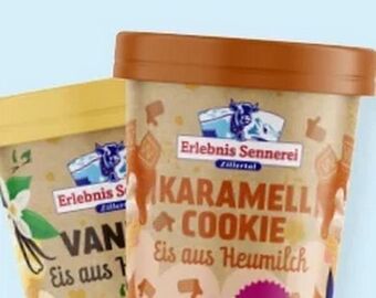 MPreis Heumilch Eis Angebot