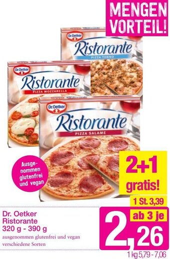 Sutterlüty Dr. Oetker Ristorante 320 g- 390 g Angebot
