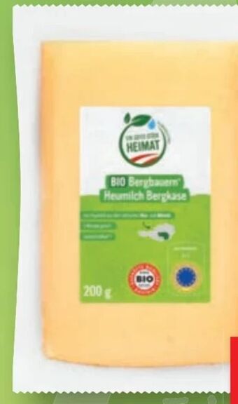 Lidl Bio Bergbauern Heumilch Bergkäse Angebot
