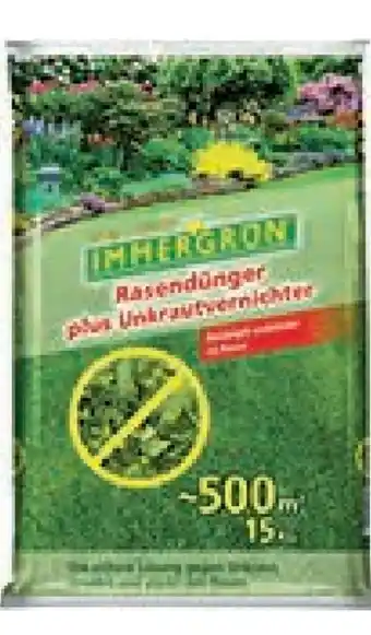 Lagerhaus Rasendünger plus Unkrautvernichter Angebot