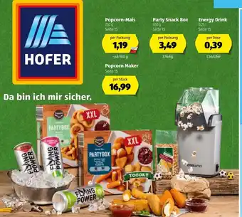 Hofer Energy Drink 0,25L Angebot