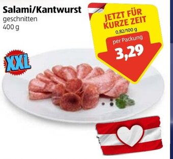 Hofer Salami/Kantwurst 400g Angebot