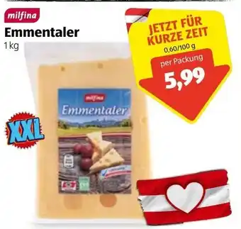 Hofer Emmentaler 1kg Angebot