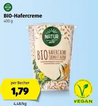 Hofer Bio-Hafercreme 400g Angebot