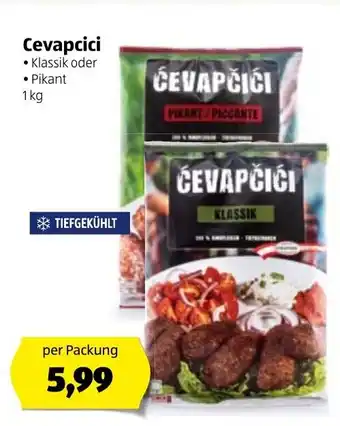 Hofer Cevapcici 1kg Angebot