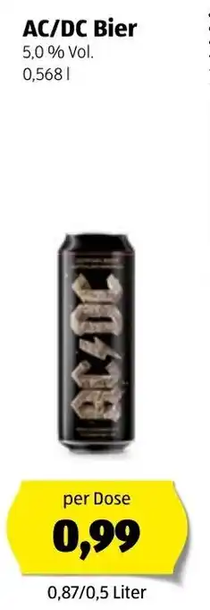 Hofer AC/DC Bier Angebot
