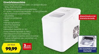 Hofer Eiswürfelmaschine Angebot