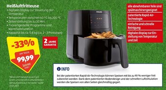 Hofer Heißluftfritteuse Angebot