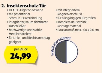 Hofer Insektenschutz-Tür Angebot