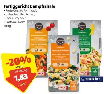 Hofer Fertiggerricht Dampfschale 400g Angebot