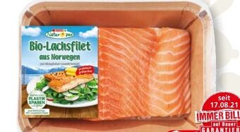 SPAR Gourmet Bio-Lachsfilet Angebot