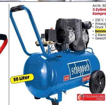 Zgonc 2-Zylinder-Leise Kompressor HC 51 Si Angebot