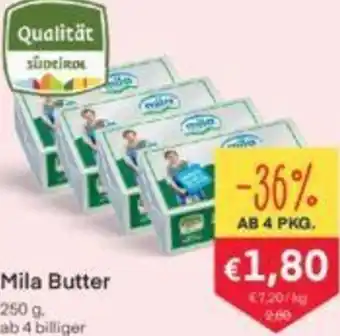 MPreis Mila Butter 250g Angebot