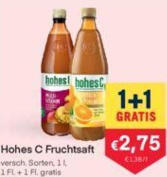 MPreis Hohes C Fruchtsaft Angebot