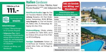 Lidl Italien Gardasee Angebot