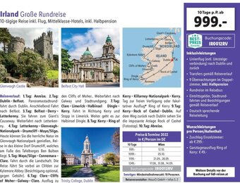 Lidl Irland Große Rundreise Angebot