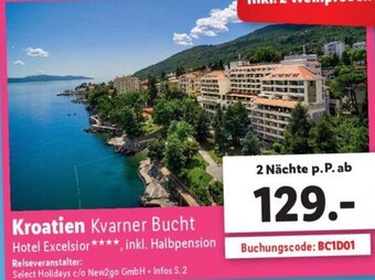 Lidl Kroatien Kvarner Bucht Angebot