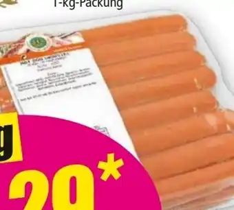Norma Hot Dog Würstel Angebot