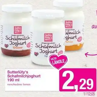 Sutterlüty Sutterlüty's Schafmilchjoghurt 190ml Angebot