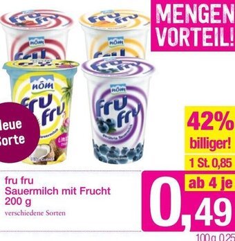 Sutterlüty Fru Fru Sauermilch Mit Frucht 200g Angebot