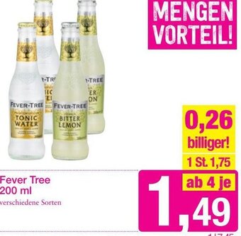 Sutterlüty Fever Tree 200 ml Angebot