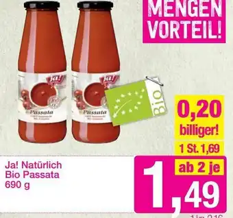 Sutterlüty Ja! Natürlich Bio Passata 690 g Angebot