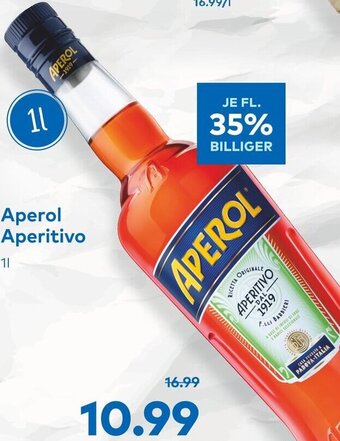T&G Aperol Aperitivo 1l Angebot