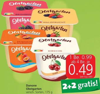 Spar Danone Obstgarten 175 g Angebot