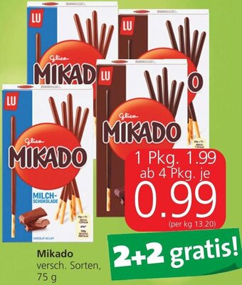 Spar Mikado 75 g Angebot