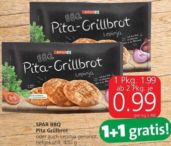 Spar Spar BBQ Pita Grillbrot 400g Angebot
