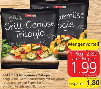 Spar Spar BBQ Grillgemüse Trilogie 450 g Angebot