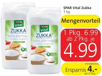 Spar Spar Vital Zukka 1 kg. Angebot