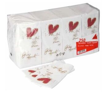 Transgourmet Servietten Herzlich Willkommen Angebot