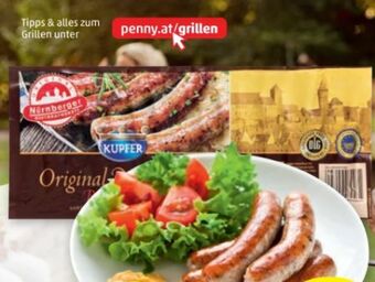PENNY Original Nürnberger Rostbratwürstel Angebot